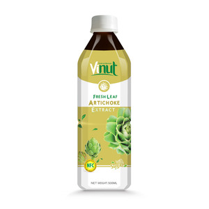 500ml pour VINUT Extrait d'artichaut de feuilles fraîches avec purée de sucre OEM dans une bouteille en vrac Emballage de jus de fruits et légumes - Product Image 1