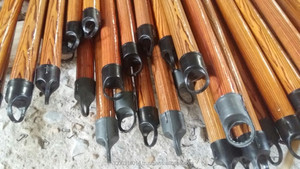 Bâton de balai en bois écologique de vente chaude bâton de balai jetable d'Egypte fabriqué au Vietnam - Product Image 6