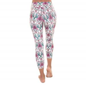 Leggings de yoga et de fitness pour femmes, dernière mode |   Leggings élastiques en spandex/nylon respirants à motif géométrique gaufré personnalisable - Product Image 1
