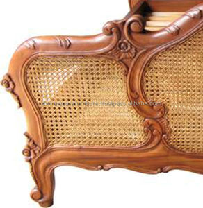 Décor arche en rotin français classique, meuble de haute qualité, imitation acajou, Reproduction Antique indonésien - Product Image 4
