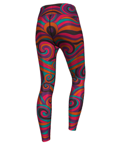 <b>Women's</b> Custom Printed Yoga Leggings Sublimation Sports Tights Leggings Pants Custom <b>Packing</b> Print Pattern Activewear for Adults - Product Image 4
