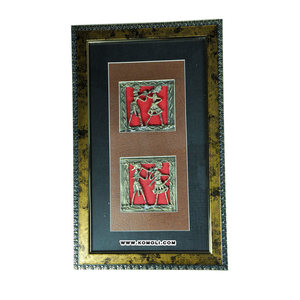 Art mural en fil de cuivre de designer, art en relief en cuivre personnalisé - Product Image 5