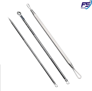 Kit de pince à épiler pour extracteur de points noirs en acier inoxydable de haute qualité pour l'élimination de l'acné des boutons et des boutons - Product Image 2