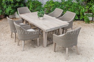 Karois-salle à manger en rotin et osier, ensemble de 8 chaises, modèle 2018 élégant - Product Image 2