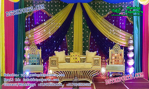 Canapé de mariage indien et Royal, meubles de mariée, nouveau, style asiatique, game of thrones, - Product Image 5