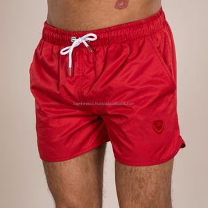 Shorts de Baño Hawk Eye para Hombre, Elegantes y de Calidad, 100% Poliéster, Transpirables, Antiarrugas, Ecológicos, Técnica de Teñido Liso - Product Image 2