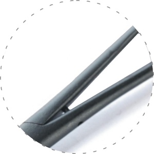 คลิปหนีบสายเอ็นตกปลาแบบสแตนเลส สีดำด้าน พร้อมด้ามจับสีดำเงา อุปกรณ์ผูกเหยื่อตกปลา - Product Image 4