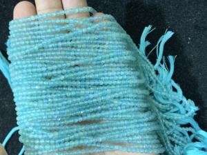 Apatite naturelle pierres précieuses perles lâches pierres de cristal à facettes en bleu 8mm 4mm 6mm 10mm tailles pour bijoux et bracelets - Product Image 5