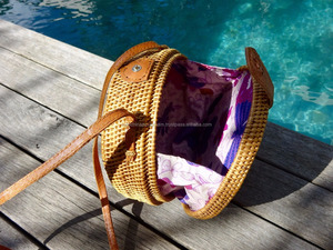 คุณภาพสูงรอบฟางขายส่ง/Beach หวายกระเป๋า - Product Image 4