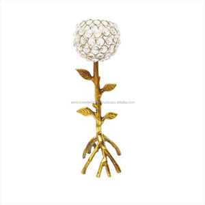 Centre de table de haute qualité au design de luxe Bougeoir Votive pour décorations de mariage - Product Image 3