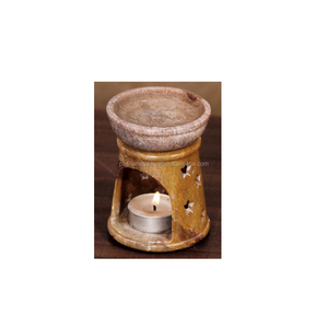 Exclusive Soapstone Aroma <b>Oil</b> <b>Diffuser</b> Natural Color Design Aroma <b>Oil</b> Warmer Handmade Carved Shape Fragrance Spa Handicrafts - Product Image 1