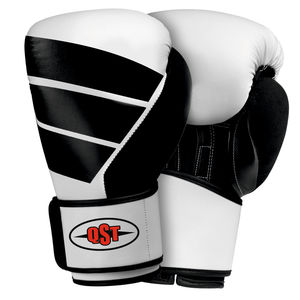 Guantes de entrenamiento de boxeo de cuero hechos a medida de alta calidad Soporte de muñeca ajustable por fabricante para Sparring y artes marciales - Product Image 3