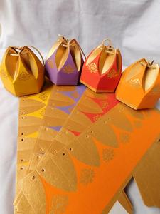 Cônes pour cadeaux sur mesure, 24 pièces, motifs et tailles assortis, adaptés aux mariages et pour emballage de chocolat - Product Image 4