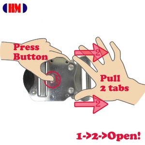 หัวเข็มขัดปลดเร็วแบบข้างทำจากสแตนเลสสตีล รุ่น Patent-SS834 - Product Image 5