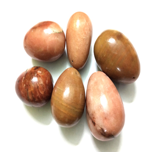 เครื่องนวดไข่หินกึ่งมีค่าเครื่องนวดไข่ nephrite จากธรรมชาติ - Product Image 1