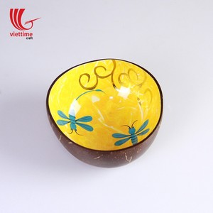 Cuenco de cáscara de coco lacado, cuenco de coco de Vietnam, venta al por mayor - Product Image 6