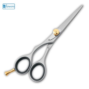 Tijeras de peluquero para zurdos (borde convexo/cónico) - Product Image 1