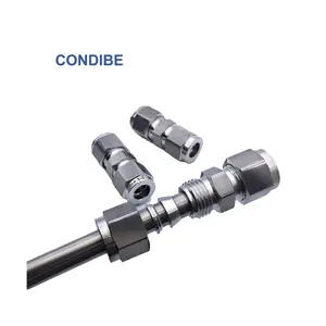 CONDIBE 304 Stainless Steel Compression Ferrule Fitting for Tubing