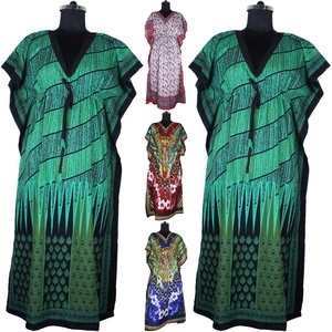 ชุดเดรสแฟชั่นสำหรับผู้หญิง,Kaftan ชายหาดยาวดีไซน์ใหม่ - Product Image 2
