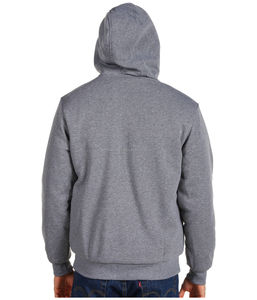 <b>Top</b> Quality <b>Mens</b> <b>Zip</b> <b>up</b> Gray Hoodie - Product Image 4