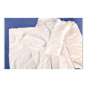Residuos de algodón reciclables, color blanco, residuos de algodón 100% - Product Image 2