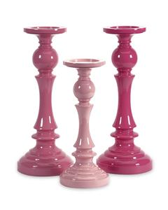 Bougeoir en métal fait à la main couleur or rose lot de 3 pour la décoration de la maison et de la table de mariage utilise un pilier de bougie - Product Image 5
