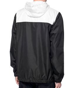 New Design <b>Men</b> Pullover Custom Made Black/White Windbreaker Jacket - Product Image 2