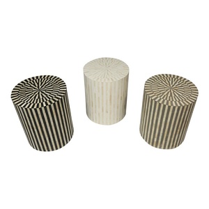 Table de café en incrustation d'os au design moderne prix de gros - Product Image 4
