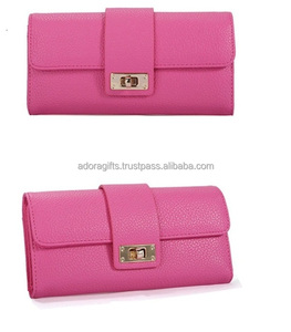 Portefeuille en cuir pu pour femmes, pochette féminine de grande capacité, cadeau pour dames - Product Image 1