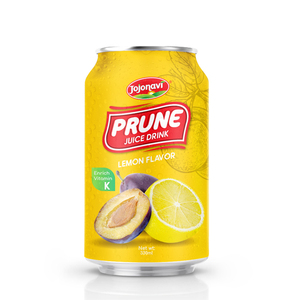 ผู้ผลิตน้ำผลไม้กระป๋อง330มล. น้ำผลไม้ผลิตจากพรุน - Product Image 1