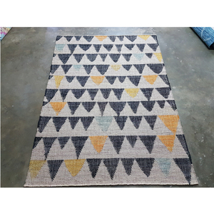 พรมปูพื้นเรียบขนสัตว์ทอมือแบบทันสมัยพรมสำหรับใช้ในสำนักงานสวดมนต์รับประทานอาหาร - Product Image 1