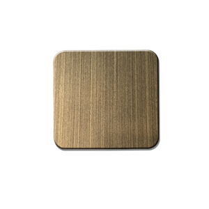 แผ่นสแตนเลสเคลือบนาโนป้องกันลายนิ้วมือระดับมืออาชีพ atbsblm/C พร้อมพื้นผิวแบบโบราณและ HL - Product Image 1