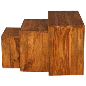 Meubles de maison indiens modernes tabourets ottomans en bois pour salon utiliser SR--022 Shiva - Product Image 1