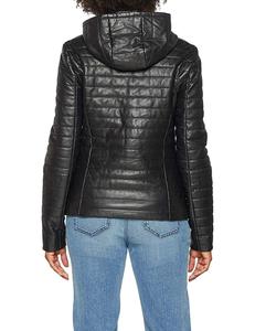 The Best Quality Custom Design Black Women Leather <b>Jacket</b> With Two Front Zipper Pocket - Product Image 3