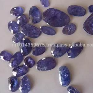 新款热卖坦桑石愈合宝石时尚天然塔帕珠宝蓝石收藏风格切割