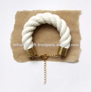 Cotton Rope <b>Bracelet</b> Nautical Rope <b>Bracelet</b> Handmade Rope <b>Bracelet</b> - Product Image 1
