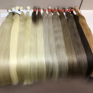 Ivierges — extensions de cheveux naturels lisses, vie naturelle, vie humaine en vrac, disponible dans plusieurs couleurs, possibilité de fabrication