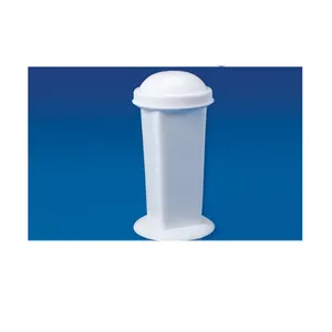 Tarro de plástico Coplin de calidad superior, soporte deslizante con forma de cúpula, tarro de tinción al mejor precio, soporte de personalización OEM, suministros de laboratorio - Product Image 1