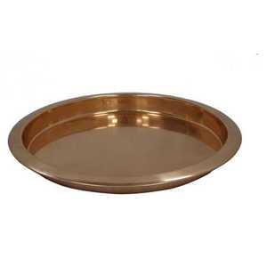 Nouveau plateau de service rond en relief - Product Image 4