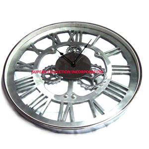 Horloge murale ronde de luxe pour chambres d'hôtel Vente directe d'usine indienne - Product Image 4