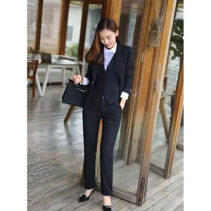 Fashion corporate uniform suit for women at office