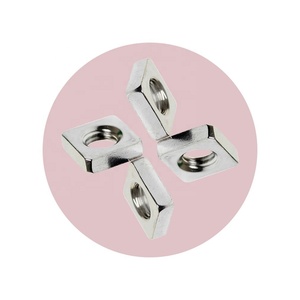 Manufacturer Direct Supply Custom-Labelled Brass <b>Square</b> <b>Nuts</b> Wholesale Hardware Tools - Product Image 1