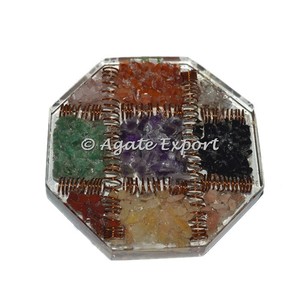 Placa Vastu de orgonita curativa de 9 planetas - Product Image 1
