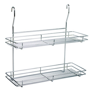 Carrito de almacenamiento de cocina, ducha de alambre de Metal, Baño - Product Image 1