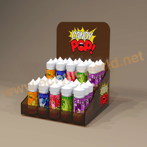 ที่กำหนดเองขวดขนมคริลิคยืนแสดงที่ใช้ในร้าน - Product Image 4