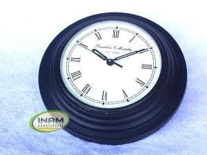 Horloge murale de Super qualité, belle et stylée avec cadre en fer, faite à la main - Product Image 4