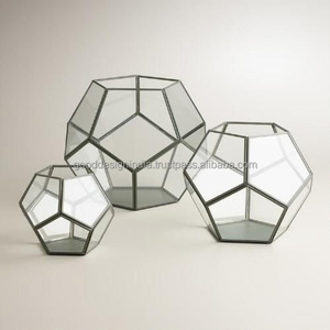 BEAUTIFUL DESIGN <b>TERRARIUM</b> HOT SELL,<b>glass</b> <b>Terrarium</b>,iron & <b>Glass</b> Geometric Shape <b>Terrarium</b>,Hexa Shape <b>Terrarium</b>,table <b>Terrarium</b> - Product Image 1