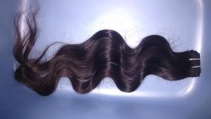 Extensión de cabello humano sin procesar de la india, pelo humano de calidad tejido de la india - Product Image 5