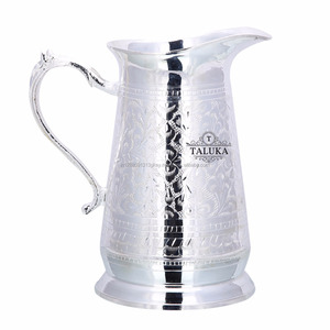 Venta al por mayor proveedor 50 oz níquel chapado en latón jarra de agua - Product Image 1