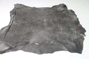 กระเป๋าหนังนิ่มลายหนังแกะผิวสีแทนสีเทาสไตล์วินเทจสำหรับโซฟารองเท้าเสื้อผ้ากระเป๋าถือ-ขายส่ง - Product Image 6